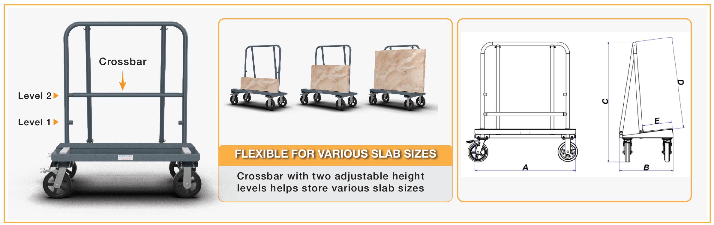 Abaco drywall cart AQDC039 CS M2