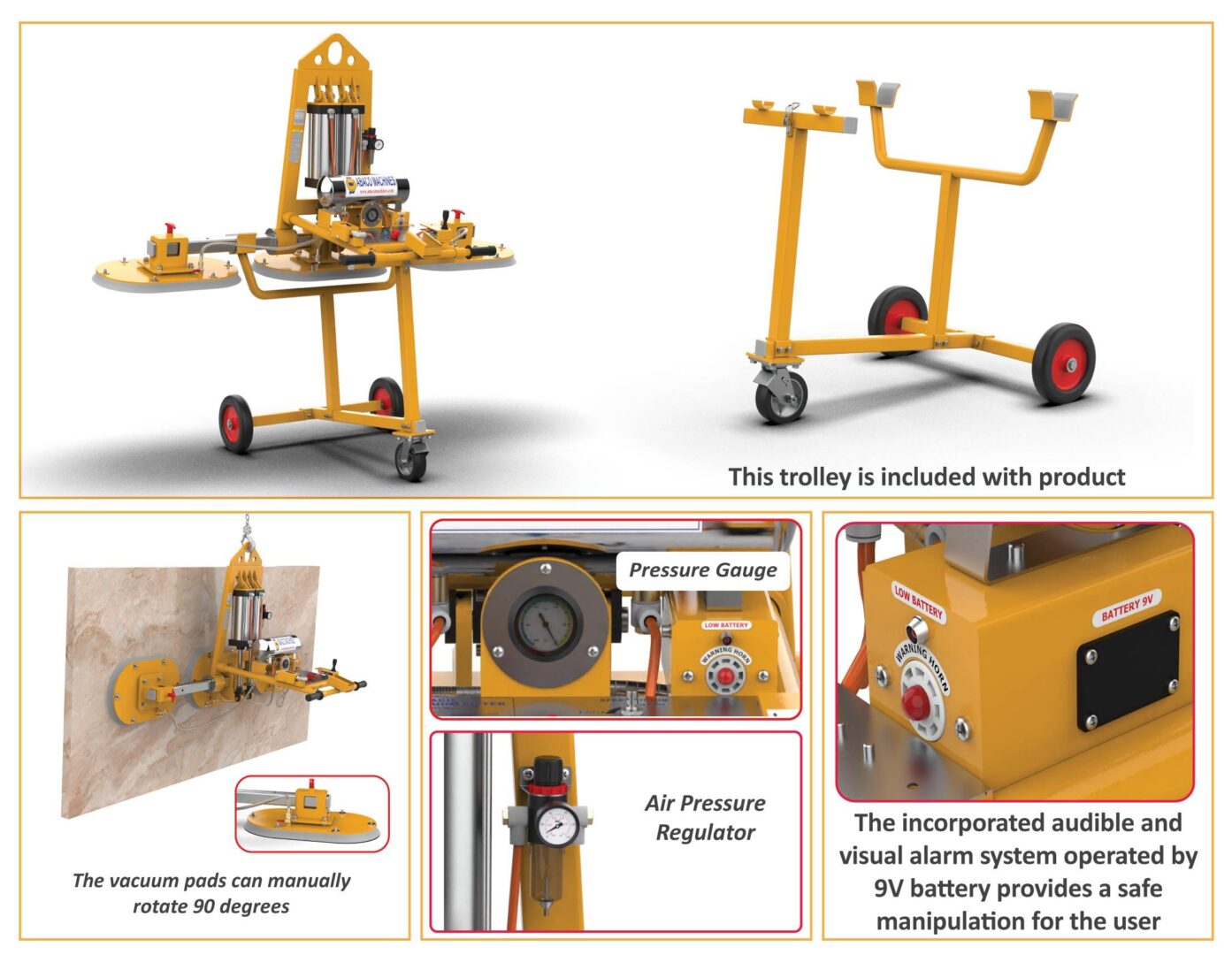 ABACO SKID STEER VACUUM LIFTER – SVL75 1