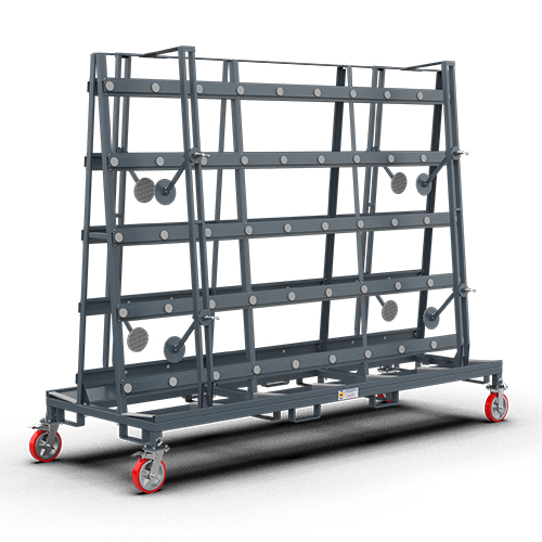 ABACO OVERSIZED GLASS TRANSPORT CART – AOGTC11879
