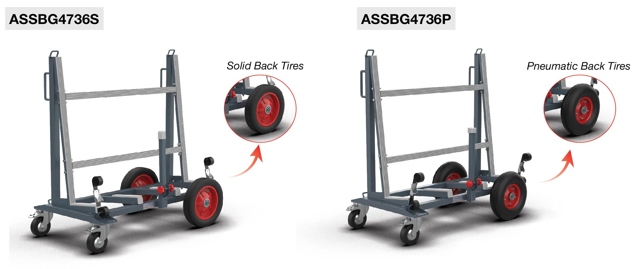 Abaco slab buggy ASSBG4736P ASSBG4736S