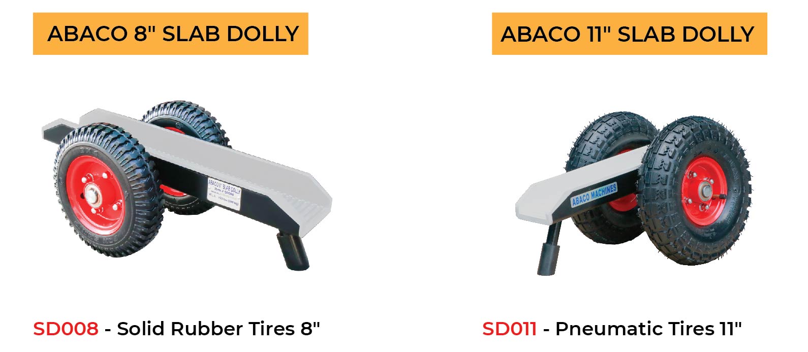 Abaco slab dolly SD008 SD011