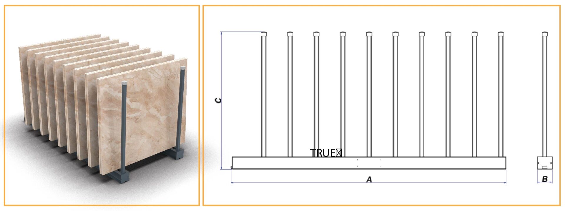ABACO SLAB RACK - SRK010 - ABACOMACHINES