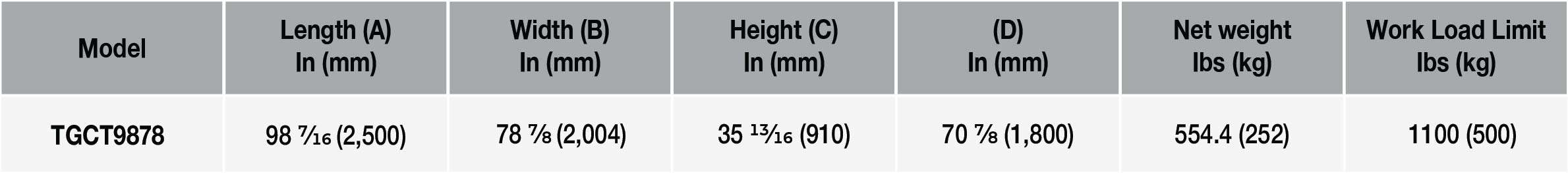 ABACO TILT GLASS CUTTING TABLE - TGCT9878 9 Abaco tilt glass cutting table TGCT9878