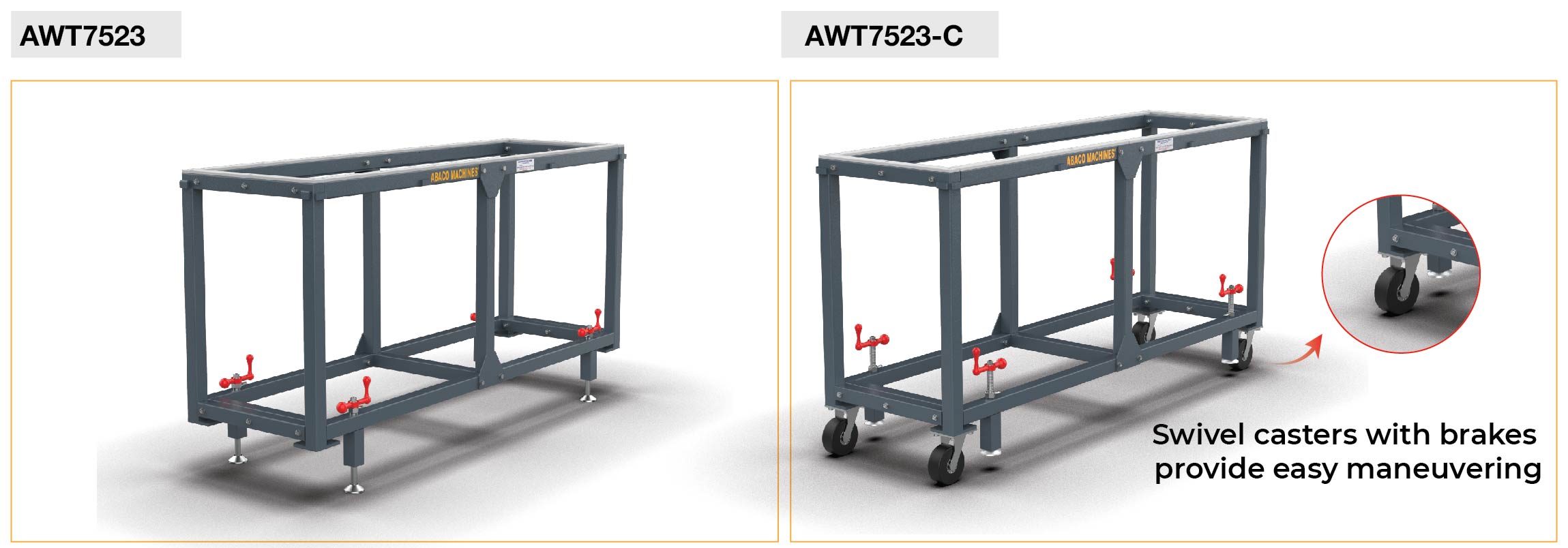 Abaco working table AWT7523 AWT7523C