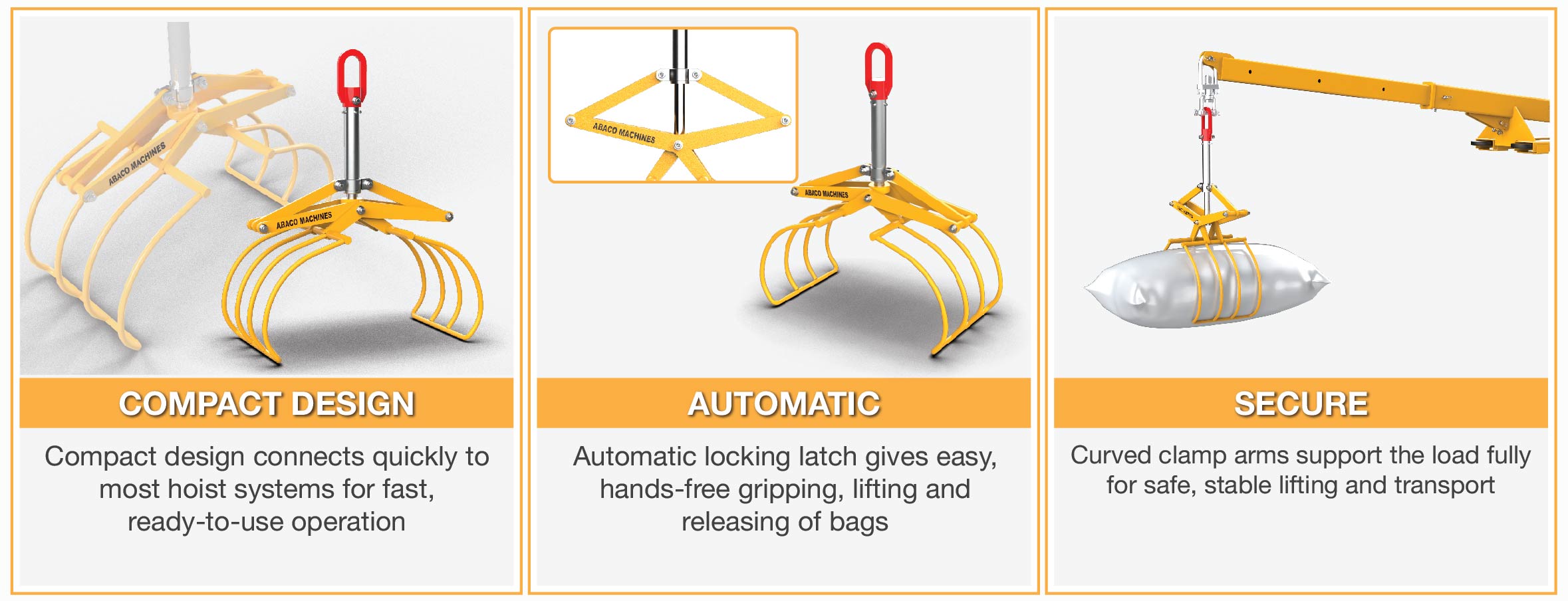 Abaco bag gripper automatic ABGA600 1