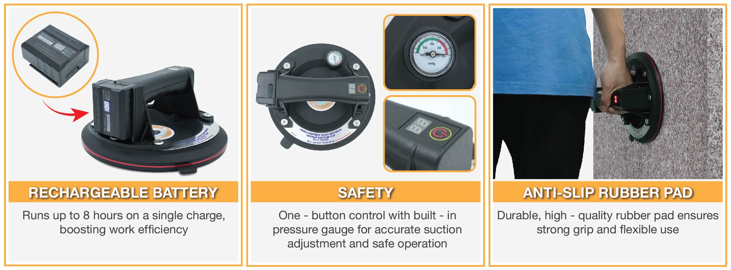 Abaco vacuum suction cup AMVC200 2