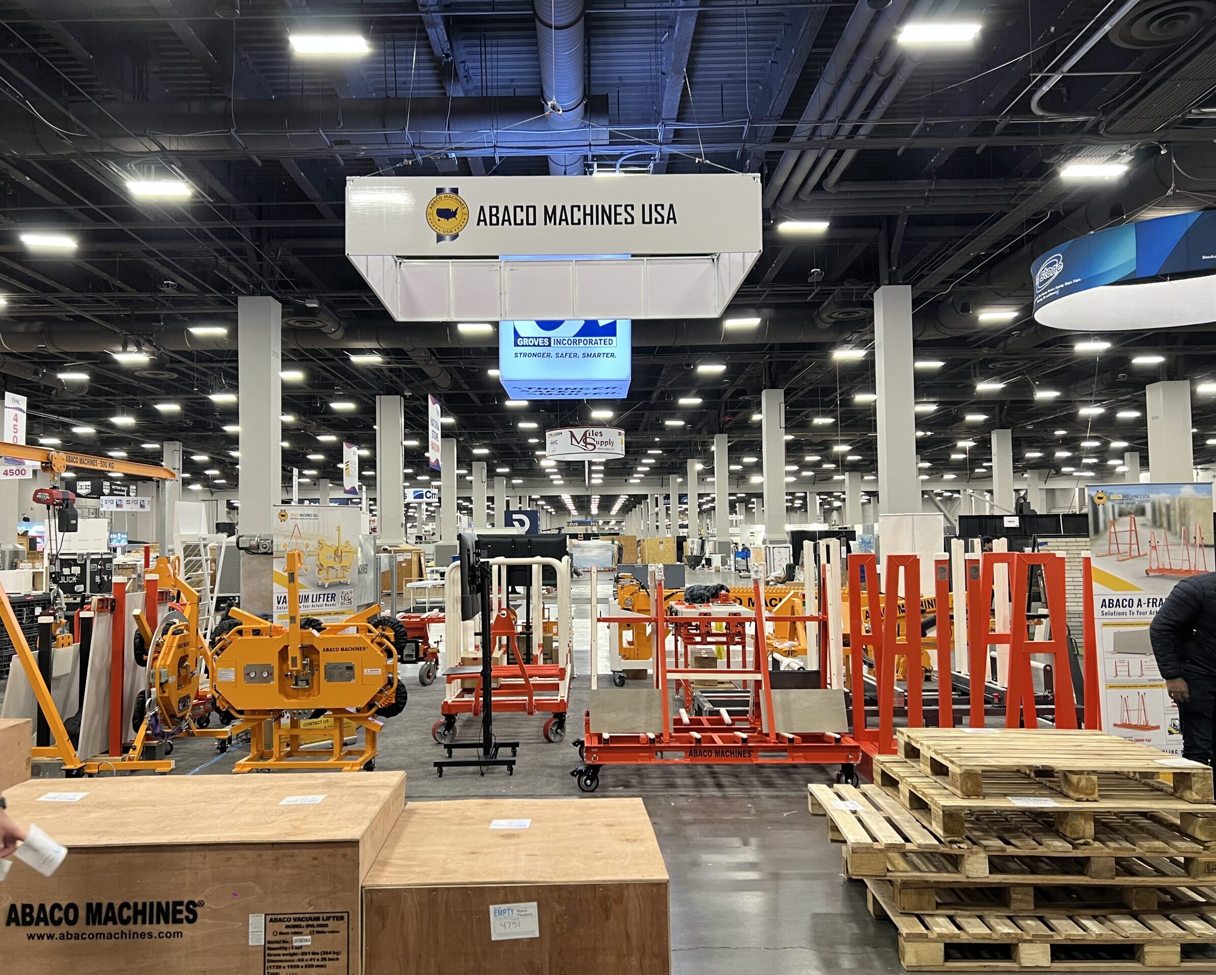 Abaco Machines USA Showcases Cutting-Edge Material Handling Solutions at TISE 2025