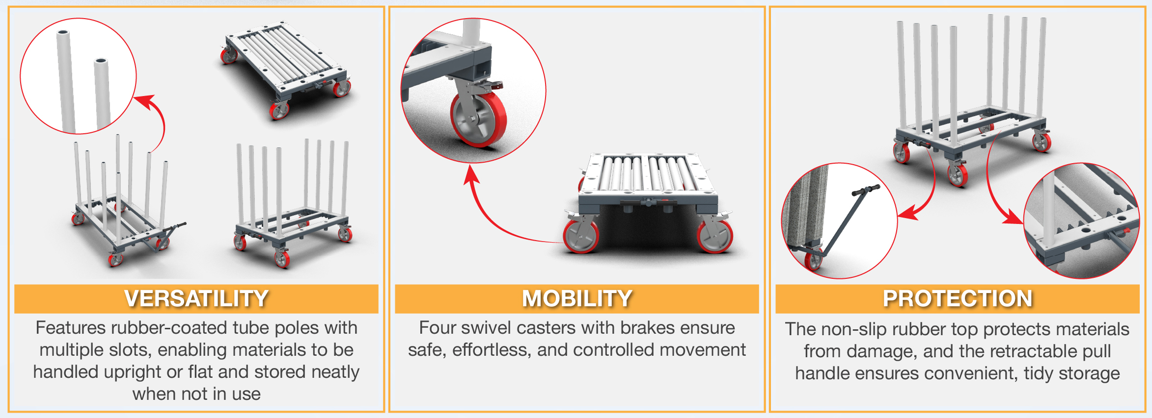 Abaco flexible carry cart AFCC50