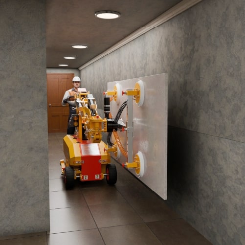 ABACO MULTI MATERIAL INSTALLATION PANEL TRANSPORT CART - AMITC400 7 ABACO MULTI MATERIAL INSTALLATION PANEL TRANSPORT CART - AMITC400 - Image 7