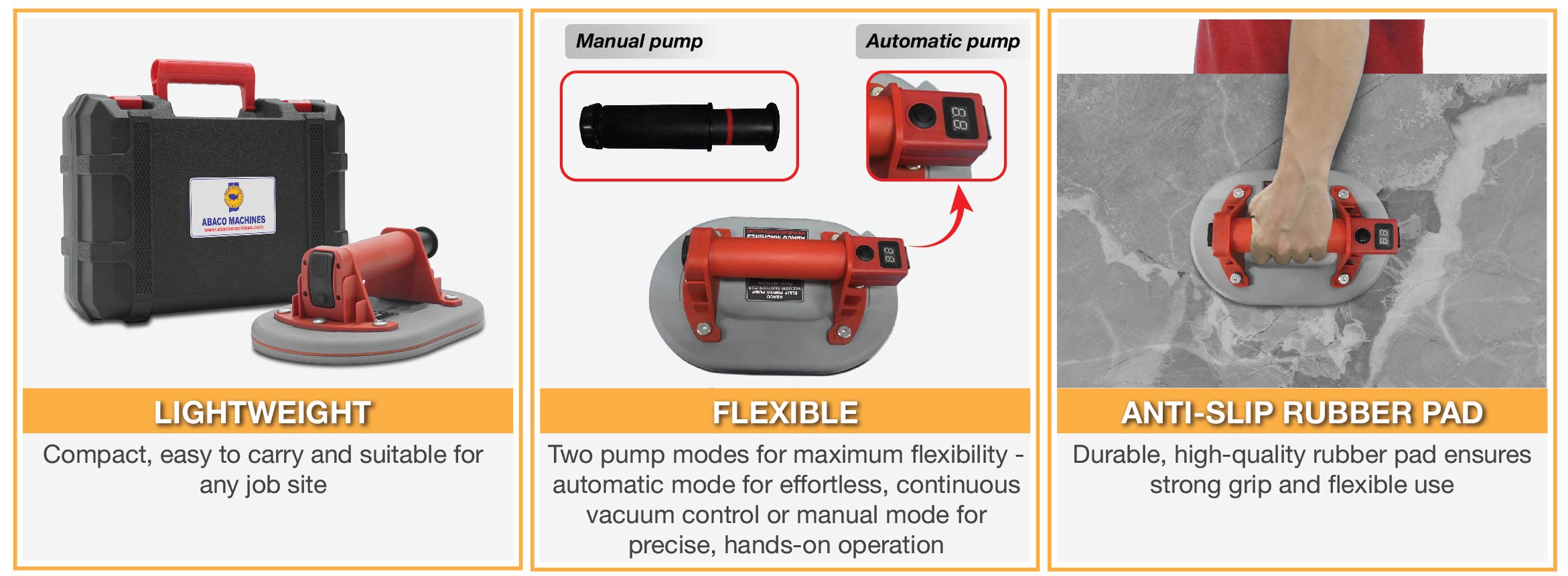 Abaco vacuum suction cup AEPVC246