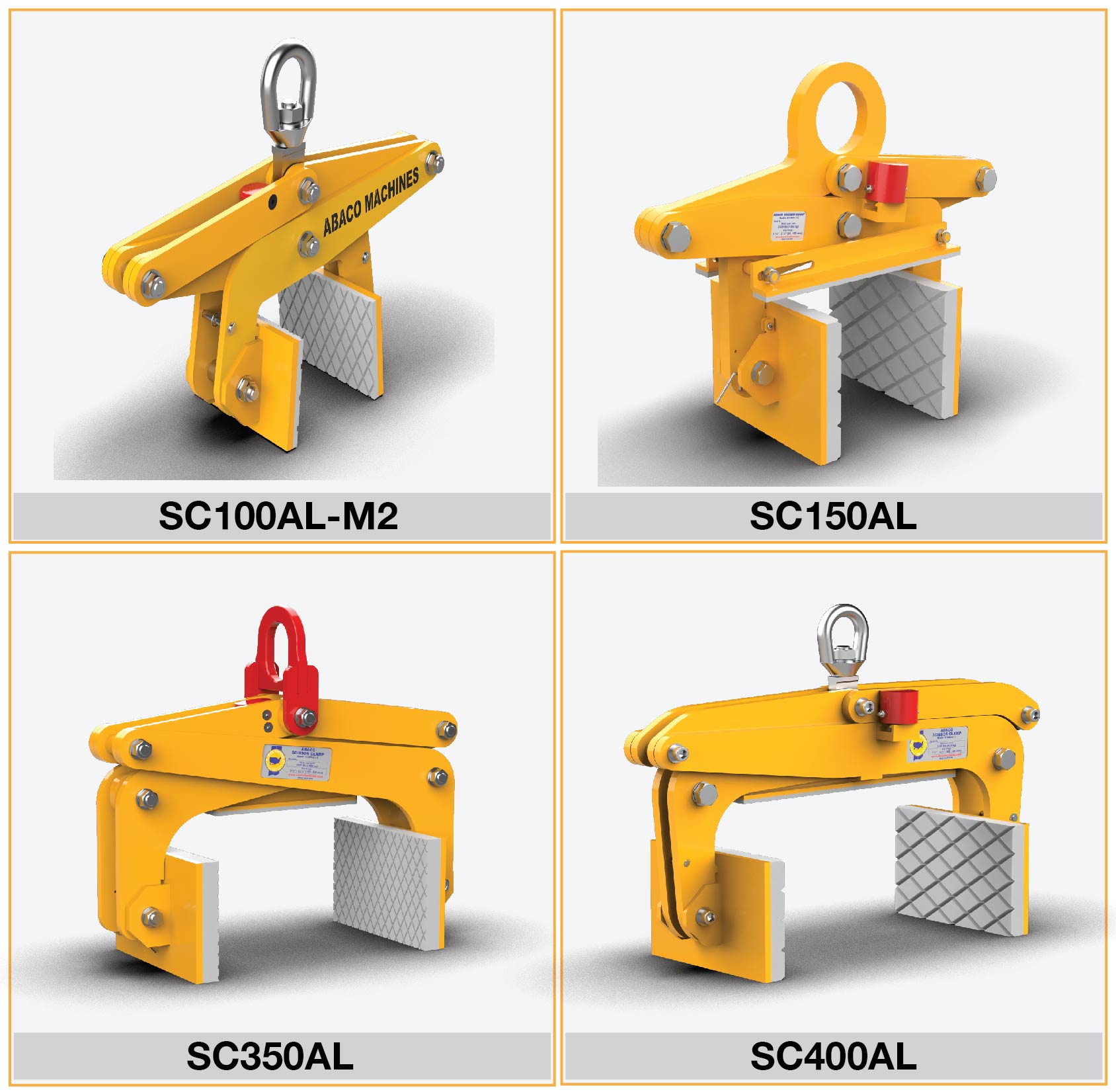 Abaco scissor clamp SC AL 1